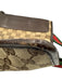 Gucci Beige & Brown print Canvas Leather Accent Web Crossbody Vintage Bag Beige & Brown print / Small