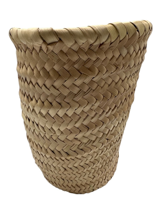 Celine Natural Straw Leather straps Basket Logo Bag Natural / S/M