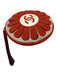 Chanel Orange & Purple Canvas Suede Flower Logo Certified by Entrupy Bag Orange & Purple / XS