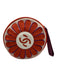 Chanel Orange & Purple Canvas Suede Flower Logo Certified by Entrupy Bag Orange & Purple / XS