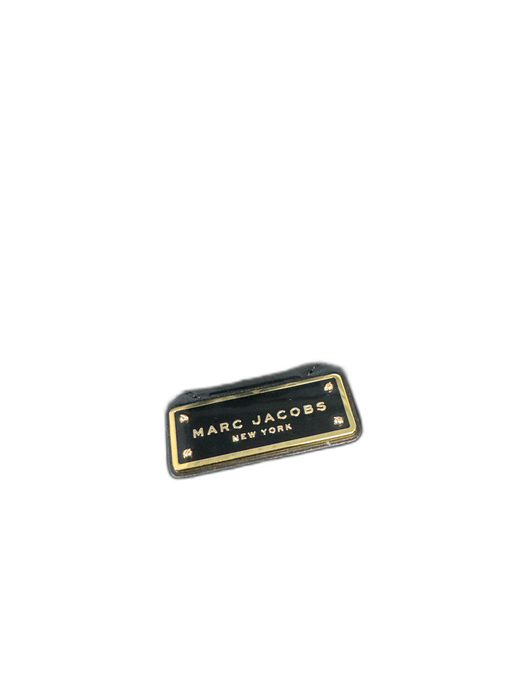 Marc Jacobs Black Nylon Quilted Snap Closure Tote Bag Black / M