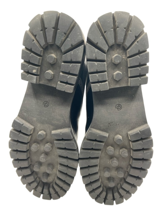 3.1 Phillip Lim Shoe Size 37 Black & White Leather Pearl Detail Zip Front Boots Black & White / 37