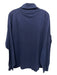 Hudson Valley Size XL Blue Cotton Blend Solid Turtleneck Men's Long Sleeve Shirt Blue / XL