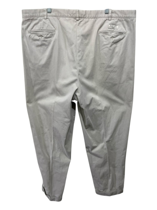 Polo Size 46 Khaki Cotton Solid Zip Fly Men's Pants Khaki / 46