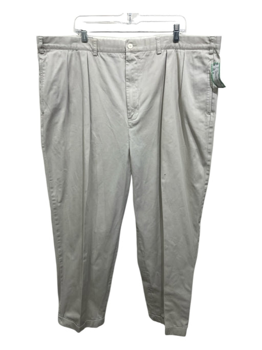 Polo Size 46 Khaki Cotton Solid Zip Fly Men's Pants Khaki / 46