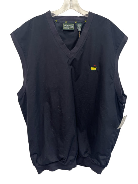 Masters Collection NWT Size XXL Navy Blue Polyester Solid Men's Vest Navy Blue / XXL