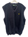 Masters Collection NWT Size XXL Navy Blue Polyester Solid Men's Vest Navy Blue / XXL
