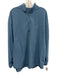 Nike Size XXL Blue Polyester Solid Quarter Zip Men's Jacket Blue / XXL