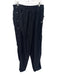 Nike Size XL Black Polyester Solid Snap Buttons Sweatpants Men's Pants Black / XL