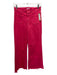 Mother Size 25 Pink Cotton High Rise zip fly Wide Leg Jeans Pink / 25