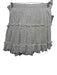 Misa Size S White Cotton Eyelet Lace Elastic Waist Mini Skirt White / S