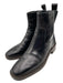 Tory Burch Shoe Size 8.5 Black Leather Square Toe Elastic Back Chelsea Boots Black / 8.5