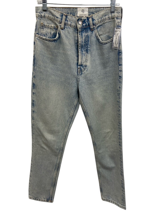 Anine Bing Size 28 Light Wash Cotton Fading High Rise Button Fly Jeans Light Wash / 28