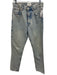 Anine Bing Size 28 Light Wash Cotton Fading High Rise Button Fly Jeans Light Wash / 28