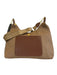 Think Royln Tan & Brown Leather & Raffia Shoulder & Crossbody Woven Bag Tan & Brown / Large