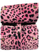 Dolce & Gabbana Hot Pink & Black Canvas & Leather Gold hardware Leopard Flap Bag Hot Pink & Black / Medium