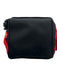 Christian Louboutin Red, Black, Gold Canvas Leather trim Embellished Tote Bag Red, Black, Gold / Small