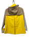 Veronica Beard Size XS Tan & Yellow No Fabric Tag Two Tone Zip Up Trench Jacket Tan & Yellow / XS