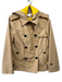Veronica Beard Size XS Tan & Yellow No Fabric Tag Two Tone Zip Up Trench Jacket Tan & Yellow / XS