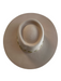 Lack of Color Cream Australian Wool Fedora Gold Hardware Shell Pendant Lined Hat Cream / Medium