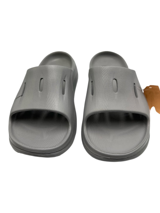 Hoka Shoe Size 11 NWT Gray Rubber Solid Slide Men's Shoes Gray / 11