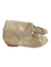 Made In Italy Shoe Size 5 Beige Suede Almond Toe Bootie Seam Detail Boots Beige / 5