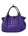 Kate Spade Purple Leather & Nylon Zip Close Puffer Shoulder Bag Bag Purple / M