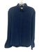Taylor Stitch Size 40 Blue Cotton Blend Waffle Button Up Men's Long Sleeve Shirt Blue / 40
