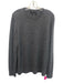 Theory Size M Gray Wool Solid Crew Men's Sweater Gray / M