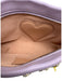 Roger Vivier Light Purple Leather Zip Close Crystal Gold Hardware Shoulder Bag Light Purple / Mini