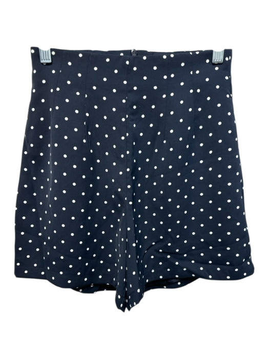 Odd Muse Size XS Black & White Polyester Polka Dots Zip Back Short Set Black & White / XS