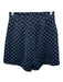 Odd Muse Size XS Black & White Polyester Polka Dots Zip Back Short Set Black & White / XS