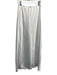 Nia Size S White polyester satin Rosette Applique Stretch Waist Slip Maxi Skirt White / S