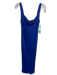 Baum und Pferdgarten Size XS Royal Blue Polyester Textured Sleeveless Slip Dress Royal Blue / XS