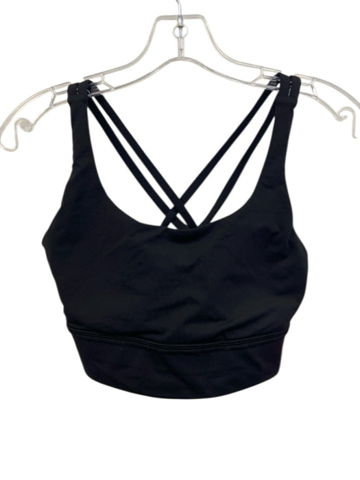 Lululemon Size 8 Black Criss Cross Back padded Athletic Bra Black / 8