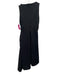 COS Size S Black Cotton Blend Sleeveless Cinch Detail Midi Dress Black / S