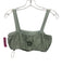 Daily Drills Size XS Sage green Nylon Elastic Waistband Shelf Bra Athletic Set Sage green / XS