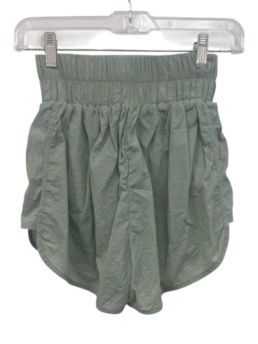 Daily Drills Size XS Sage green Nylon Elastic Waistband Shelf Bra Athletic Set Sage green / XS