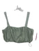 Daily Drills Size XS Sage green Nylon Elastic Waistband Shelf Bra Athletic Set Sage green / XS