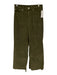 J. Crew Size 26 Olive Green Cotton Blend Corduroy Mid Rise Wide Leg Pants Olive Green / 26