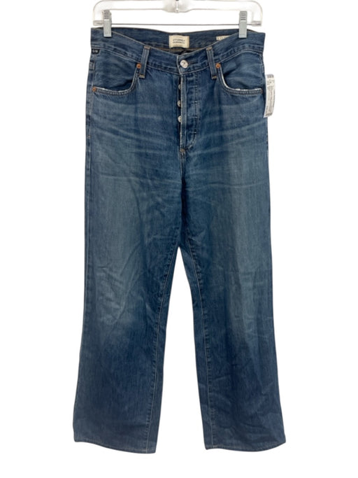 Citizens of Humanity Size 27 Medium Wash Cotton Whiskering High Rise Jeans Medium Wash / 27