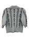Rails Size S Light Blue & Black Cotton Blend Cable Knit Short Sleeve Sweater Light Blue & Black / S