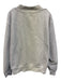 Parke Size L/XL Gray & Black Reversable Heathered Inside Out Seams Sweatshirt Gray & Black / L/XL