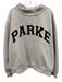 Parke Size L/XL Gray & Black Reversable Heathered Inside Out Seams Sweatshirt Gray & Black / L/XL
