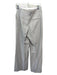 Zara Size S Light Grey Missing Fabric Zip Fly Hook & Eye Pleated Trouser Pants Light Grey / S