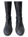 Stuart Weitzman Shoe Size 8 Black Suede Tie Detail Above the Knee Boots Black / 8