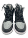 Nike Shoe Size 8 Black & Gray Leather Mid Top Sneakers Black & Gray / 8