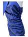 Veronica Beard Size 2 Cobalt Blue Polyester Blend One Shoulder Bow Ruched Dress Cobalt Blue / 2