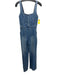 Alice + Olivia Jeans Size 26 Medium Wash Cotton Blend Smocked Back Jumpsuit Medium Wash / 26