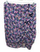 Veronica Beard Size 2 Purple, Blue, Red Silk Flowers Flounce Mini Skirt Purple, Blue, Red / 2